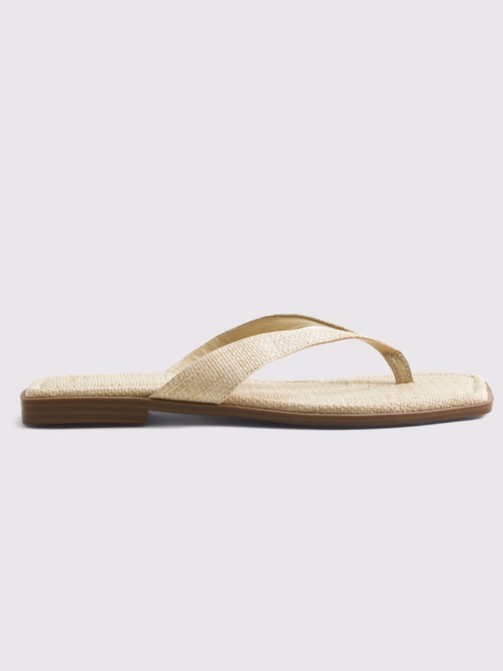 A&F Raffia Thong Sandal - Picture 7 of 8